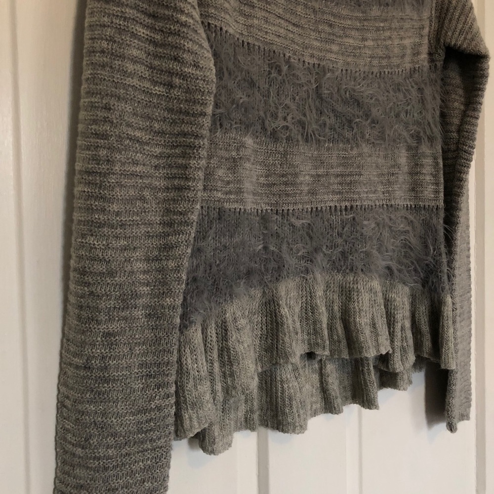 Anthropologie Sleeping on Snow Gray Nuvola Sweater Size Small - Picture 4 of 7